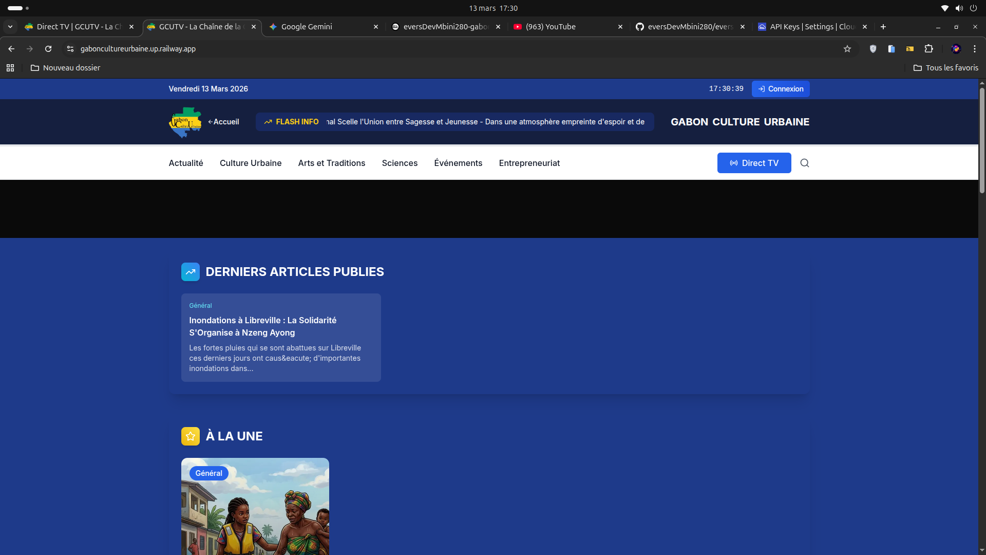 Gabon Culture Urbaine